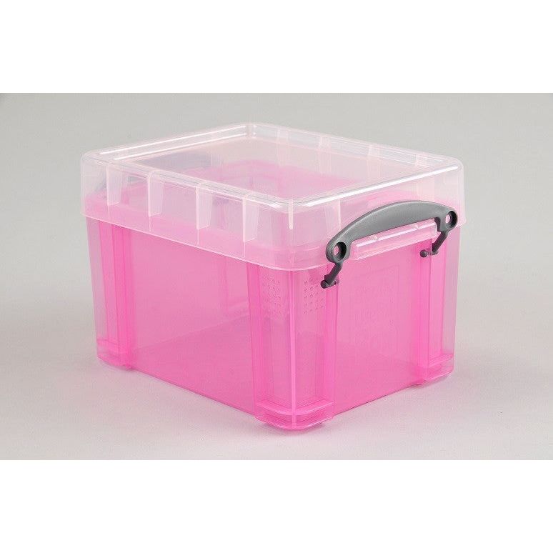 Storage Pink Clear Box 3L
