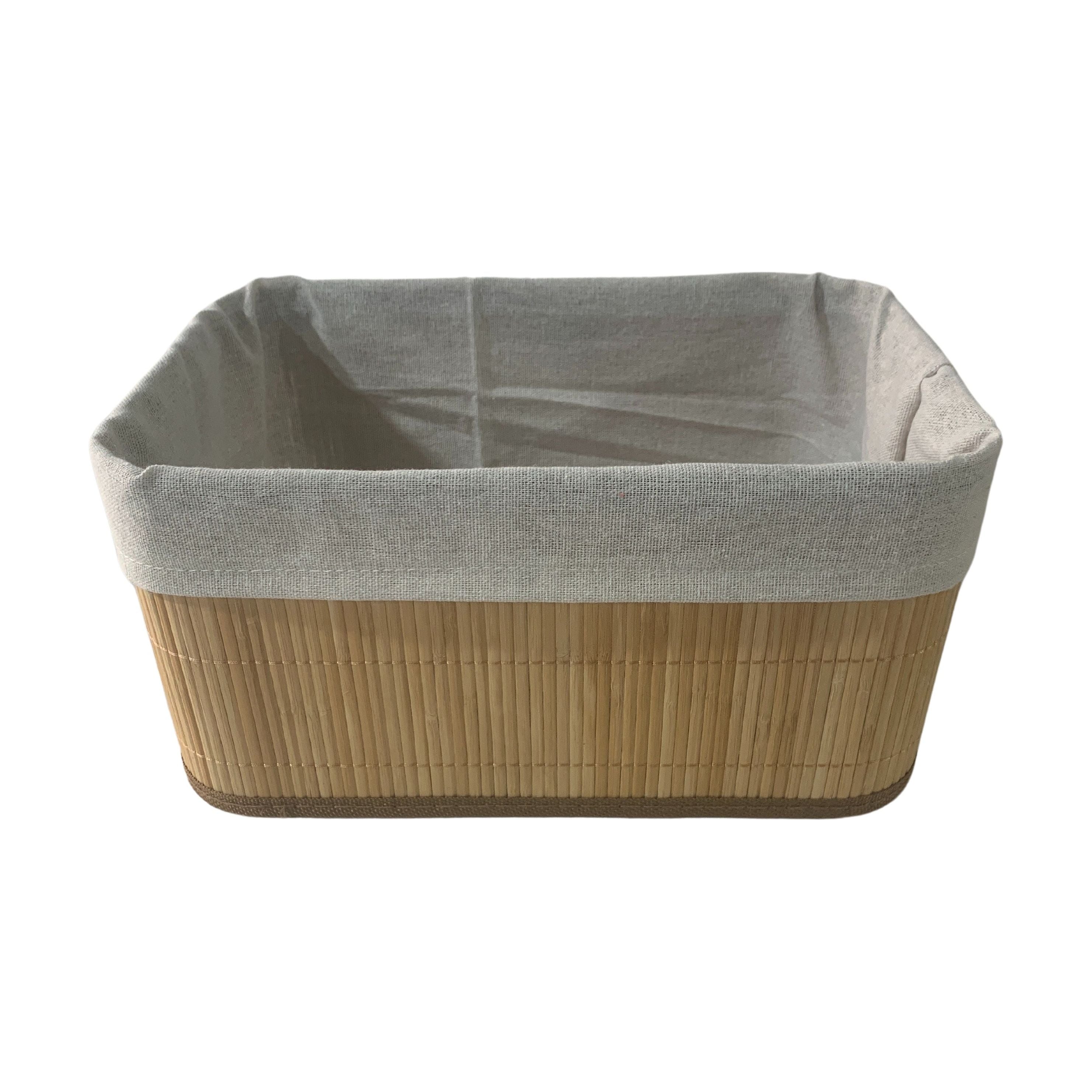 Bamboo Basket M Natural