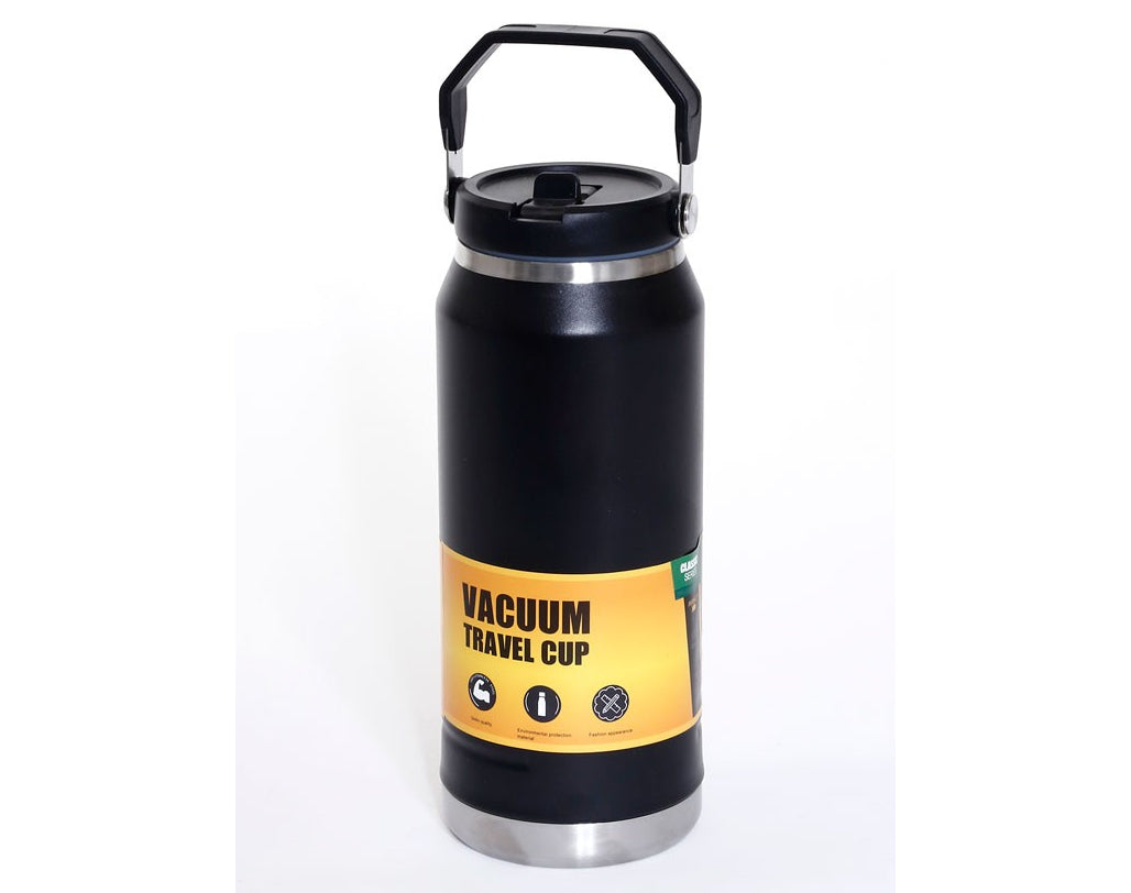 Black Thermos Stainless Steel 1600ml DREAM CHEF