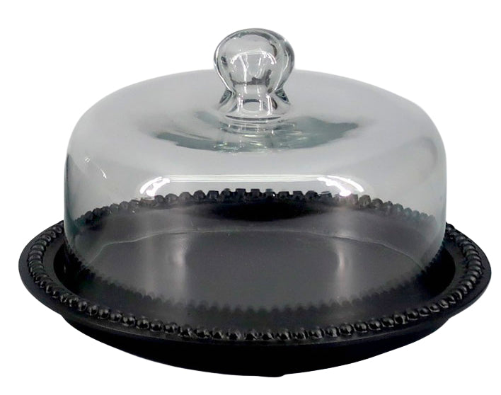 Bell Cake Brass Black 24X24X14