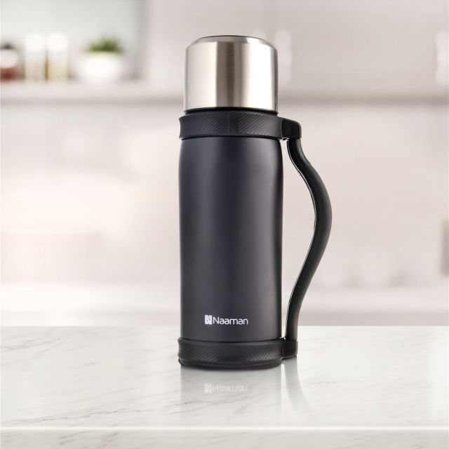 Thermos Stainless Steel with Handle Rod HOT & COLD