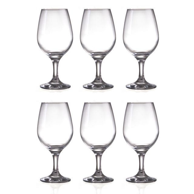 Set 6 Goblets Beer AMBER