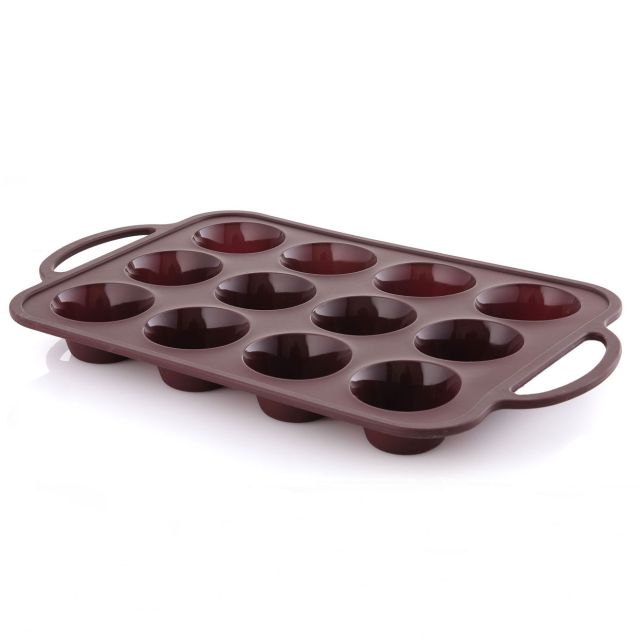 Baking Pan Silicone Muffins 12 Outlet