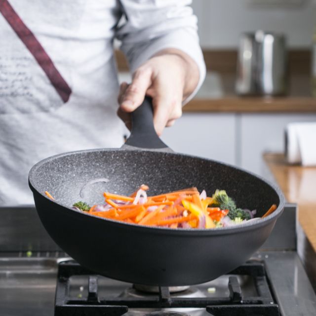 Wok Non-Stick Series Chef Asaf Granite