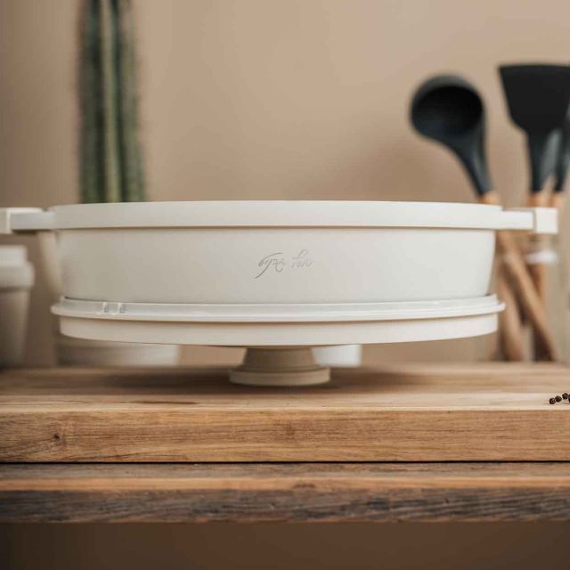Saute Pan Cast CASEROLA Chef Asaf Granite