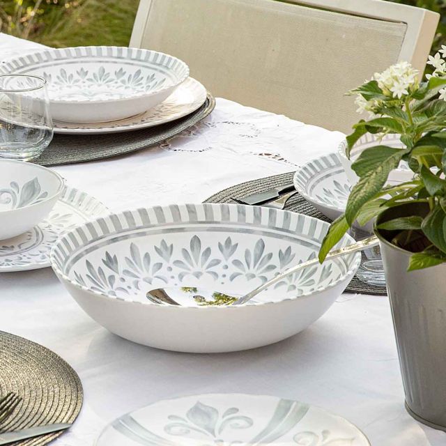 Serving Bowl Melamine Series Mykonos