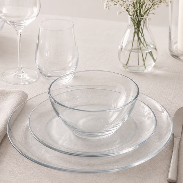Series Dinnerware Set Glass Pola