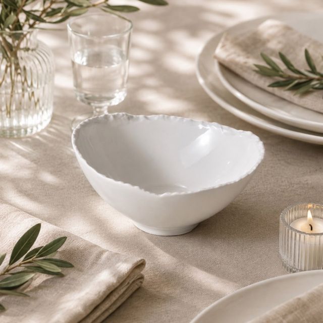 Serving Bowl Porcelain - BROOK