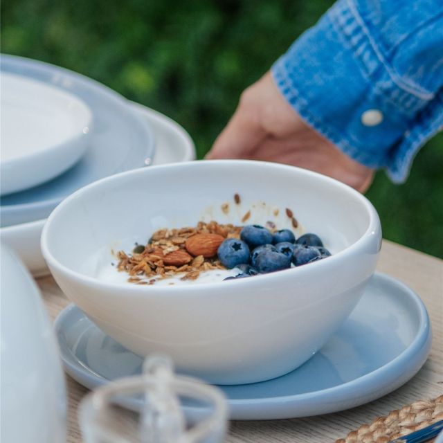 Serving Bowl Porcelain - OPALITE Cream