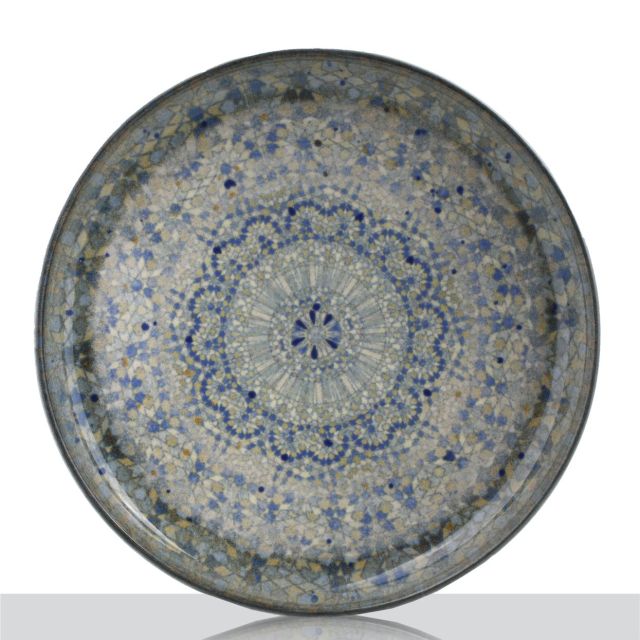 Series Serving Dish Porcelain - Nina Blue