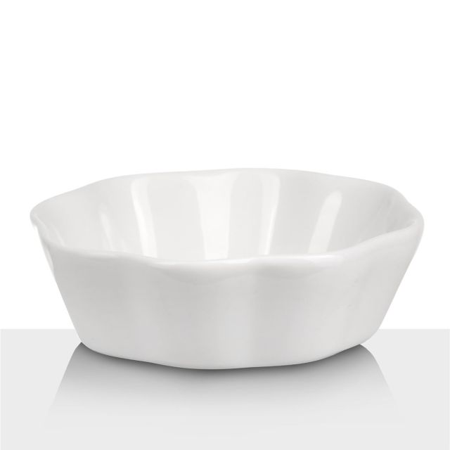 Small Bowl Serving Porcelain Simply White