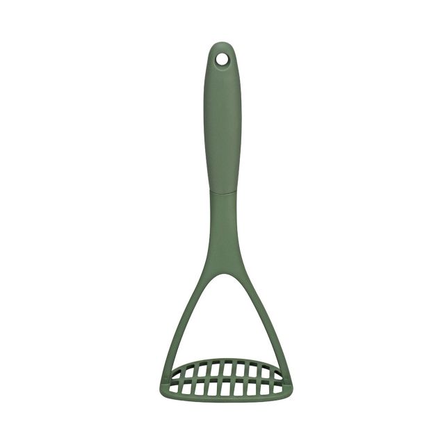 Masher Potato Plastic 33cm Green KITCHEN TWIST