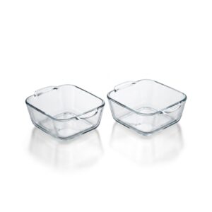 Mini Square Glass Baking Dish 440ml
