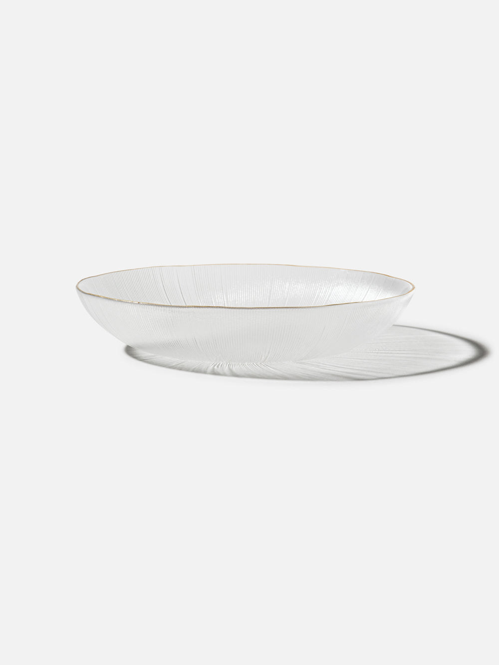 Glow Textured Glass Soup Bowl