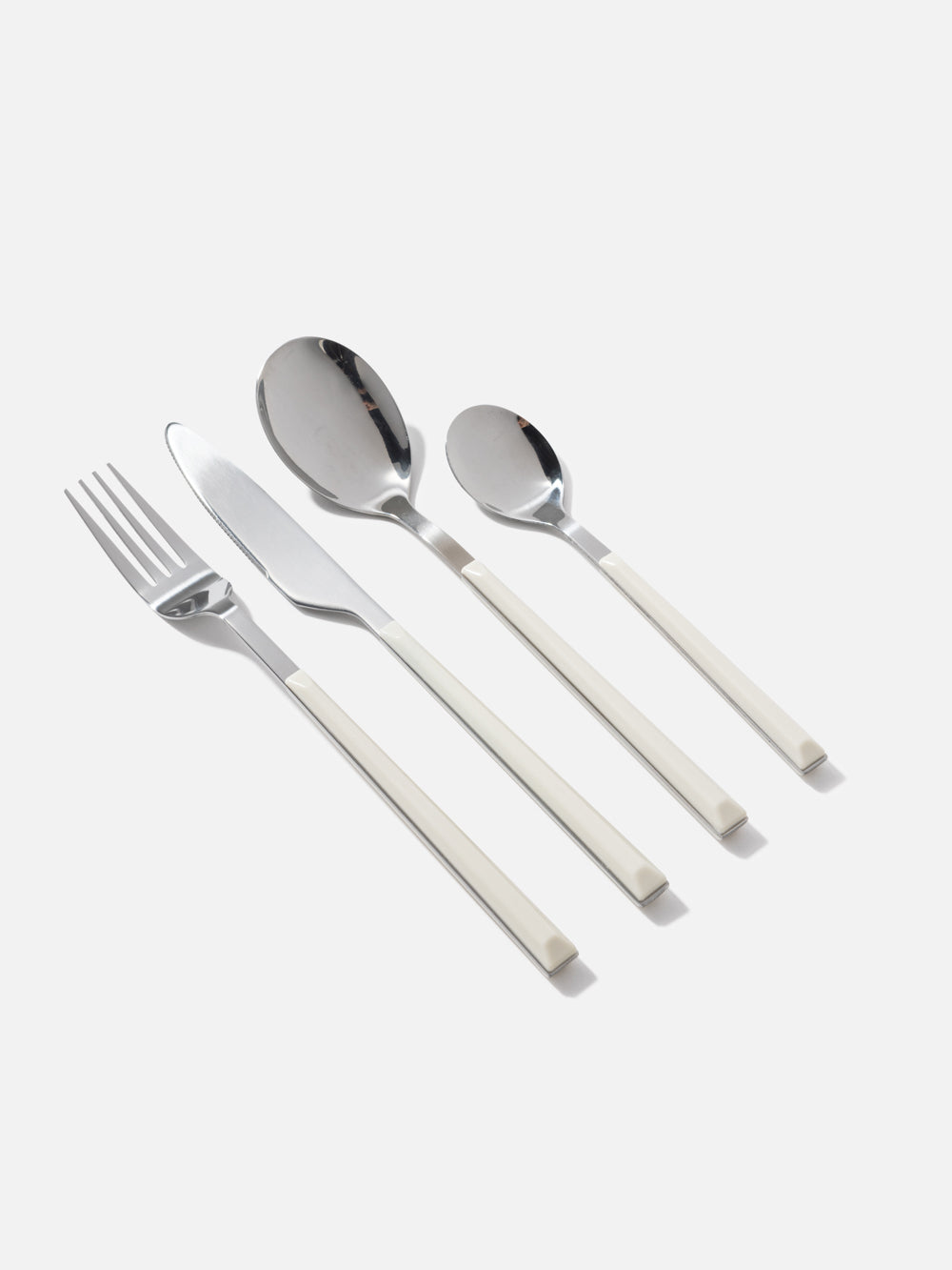 Mindy 24-Pc Cutlery Set Cream