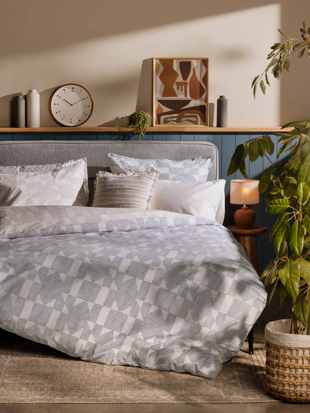 Shakira Geometric Duvet Cover