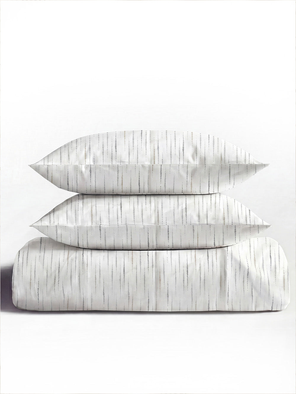 Yaniv Satin Sheet Set Fine Stripes