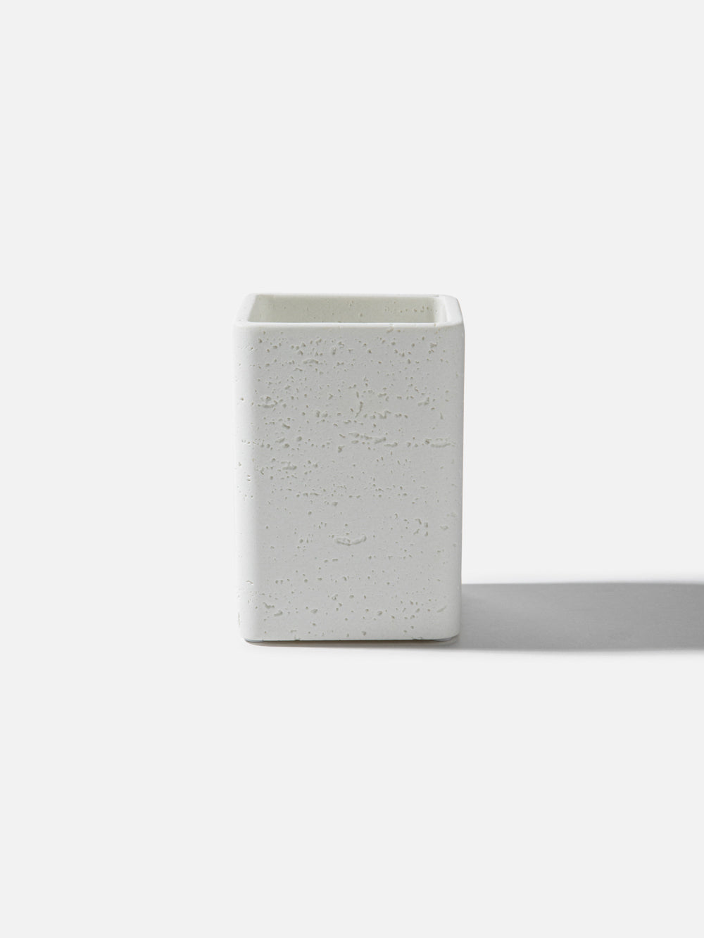Milky Toothbrush Cup White