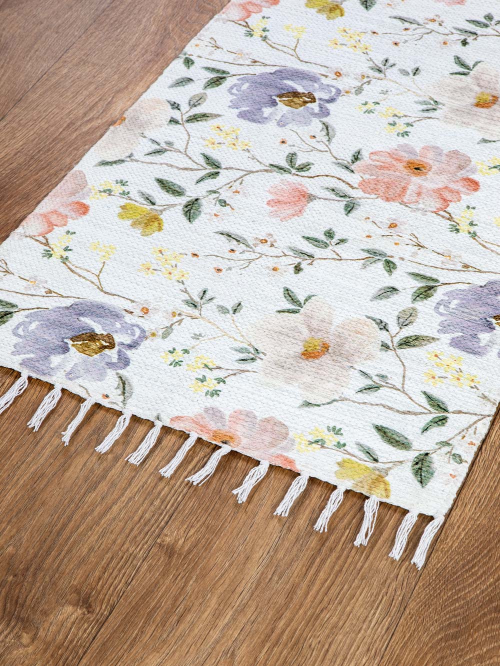Aster Hand-Woven Floral Rug
