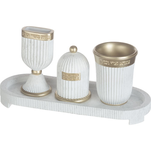 Havdalah Set, Concrete Grey