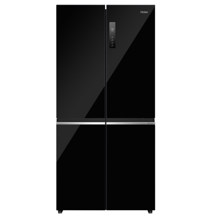 Refrigerator Air 4 Door 507 L Glass Black Haier HRF-5800FB