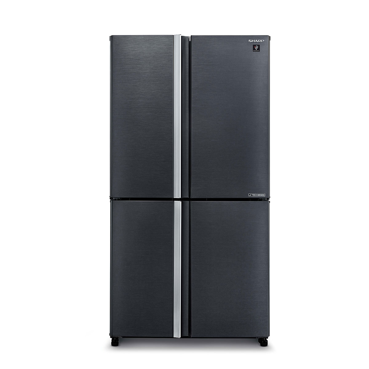 Refrigerator Sharp 4 Door Stainless Steel Smudge-Proof Mehadrin SJ-8570SL 550 L Gross